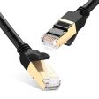 UGREEN CAT7 FTP Ethernet 5M Round LAN Cable - Black 11271 For Discount