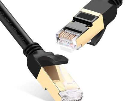 UGREEN CAT7 FTP Ethernet 5M Round LAN Cable - Black 11271 For Discount