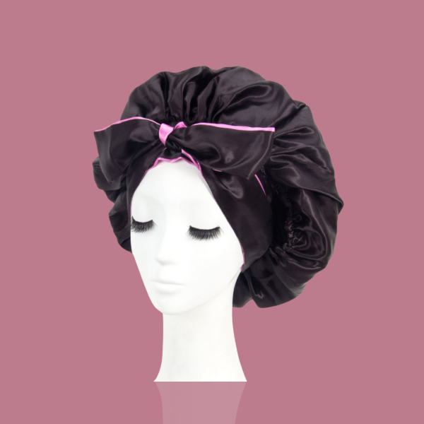 Reversible Tie Bonnets Fashion