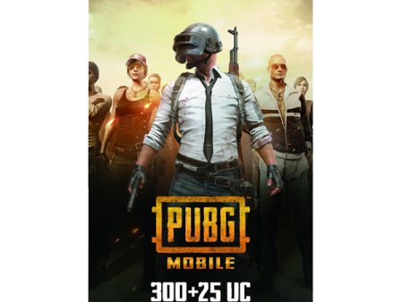 PUBG Mobile Unknown Cash - 300 + 25 UC Supply