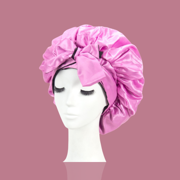 Reversible Tie Bonnets Fashion