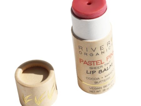 Pastel Pink Vegan Lip Balm on Sale