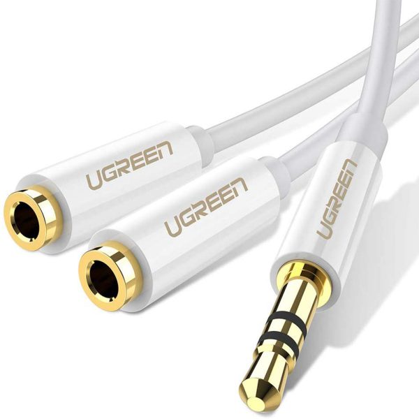 Ugreen Stereo 3.5mm Male to 2x 3.5mm Female Audio Cable on Sale