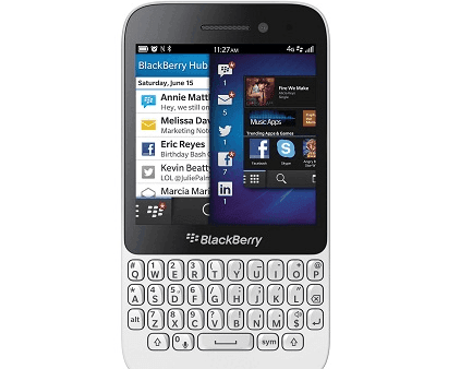 BlackBerry Q5 (White) Preowned Discount