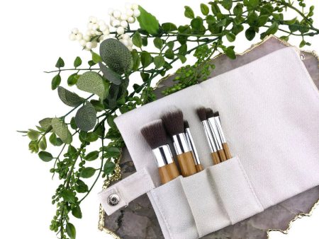 6 Piece Vegan Makeup Brush Set For Cheap