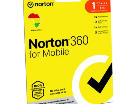 Norton lifelock 360 mobile ND 1U 1D 1Y Online Sale