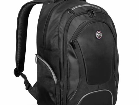 Port Designs COURCHEVEL 14 15.6′ Backpack Case – Black and Red Discount