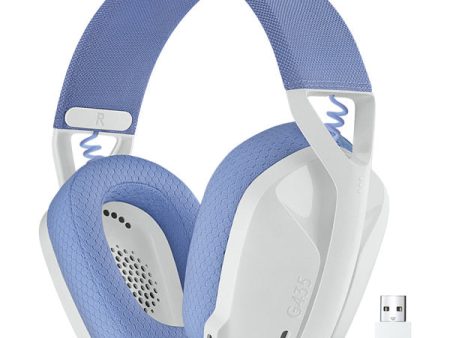 Logitech G435 Lightspeed Wireless Gaming Headset - White Fashion