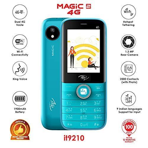 Itel Magic 2 (Blue, 4G, Wi-Fi Hotspot Support) Refurbished on Sale