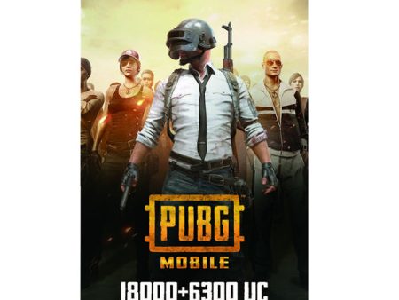 PUBG Mobile Unknown Cash - 18000 + 6300 UC For Cheap