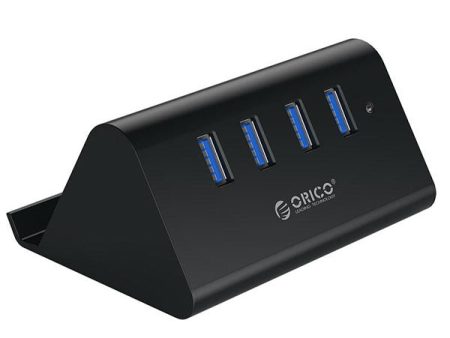 Orico 4 Port USB3.0 Tablet Stand Hub – Black Online Hot Sale