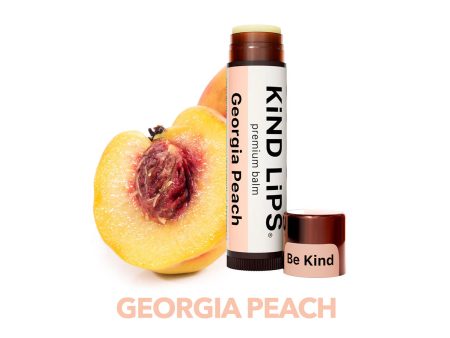 Georgia Peach Organic Lip Balm For Cheap