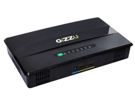 GIZZU 100W 46Wh 14400mAh Mini POE DC UPS – Black Sale