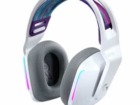 Logitech G733 LIGHTSPEED Wireless RGB Gaming Headset - White Cheap