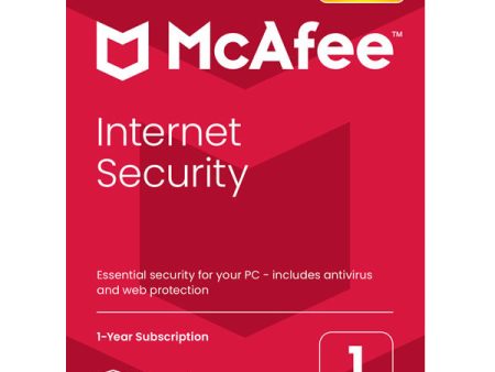 McAfee Internet Security 01-Device 1 Year For Sale