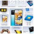 POCO M4 Pro 5G (Cool Blue, 6GB RAM 128GB Storage) Used Mobile Online now