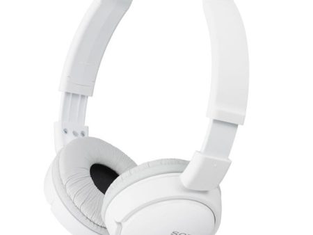 Sony MDR-ZX110 Headphones Foldable - White Cheap