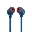 JBL Tune 310C USB Type-C In-Ear Headphones - Blue Hot on Sale