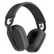 Logitech Zone Vibe 100 Wireless Over Ear Headphones - Graphite For Discount