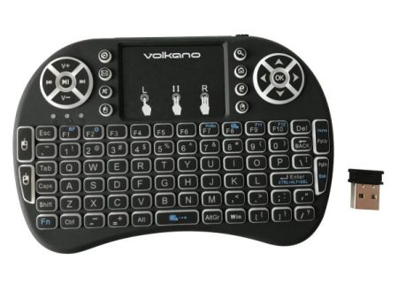 Volkano VK 20038-BK Control Series Smart TV Remote with Trackpad Cheap