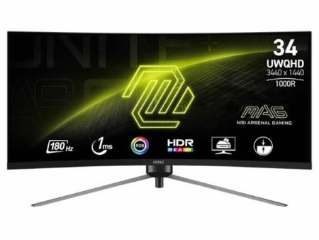 MSi MAG | 345CQR | 34″ | UWQHD 180Hz | Curved Gaming Monitor Discount