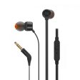 JBL IN-EAR Headphone and Mic Wired Black T110BLK For Discount