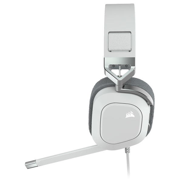 Corsair HS80 RGB USB Wired Gaming Headset - White Hot on Sale