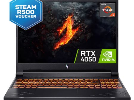 Acer Nitro V ANV16-41 AMD Ryzen 7 | 16GB DDR5 RAM | 512GB SSD | RTX 4050 6GB Gaming - Black For Sale