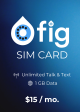 FIG Unlimited Talk & Text Plan - $15 mo. For Cheap