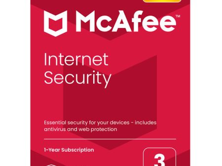 McAfee Internet Security 03-Device 1 Year For Cheap