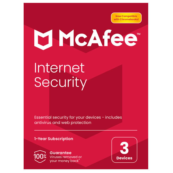 McAfee Internet Security 03-Device 1 Year For Cheap