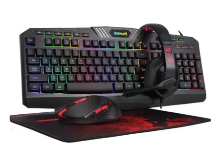 Redragon 4-in-1 RGB Gaming Combo Online Hot Sale