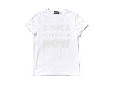 White-on-White T-Shirt Hot on Sale