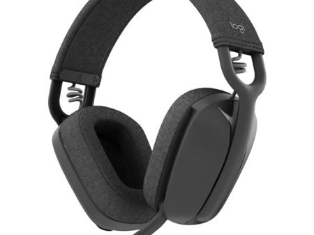 Logitech Zone Vibe 100 Wireless Over Ear Headphones - Graphite For Discount