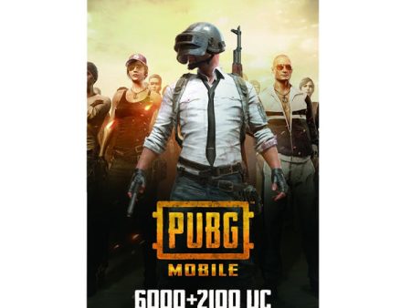 PUBG Mobile Unknown Cash - 6000 + 2100 UC Online now