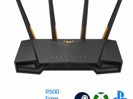 ASUS TUF-AX3000 V2 AiMesh Extendable WiFi 6 Wireless Router + Free Gaming Voucher Online