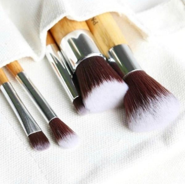 6 Piece Vegan Makeup Brush Set For Cheap