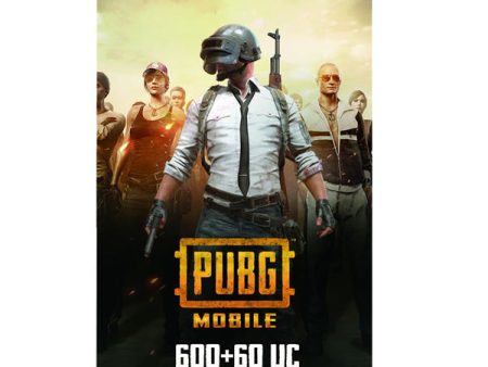 PUBG Mobile Unknown Cash - 600 + 60 UC Supply