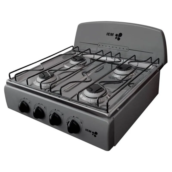 Parrilla IEM Sobrepuesta 4 Quemadores Acero Inoxidable Hot on Sale