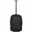 Targus 15.6” EcoSmart® Mobile Tech Traveler Rolling Backpack - Black Online Hot Sale