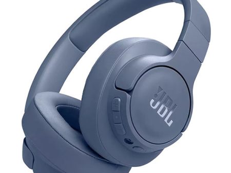 JBL Tune 770NC Adaptive Noise Cancelling Wireless Over-Ear Headphones - Blue Hot on Sale