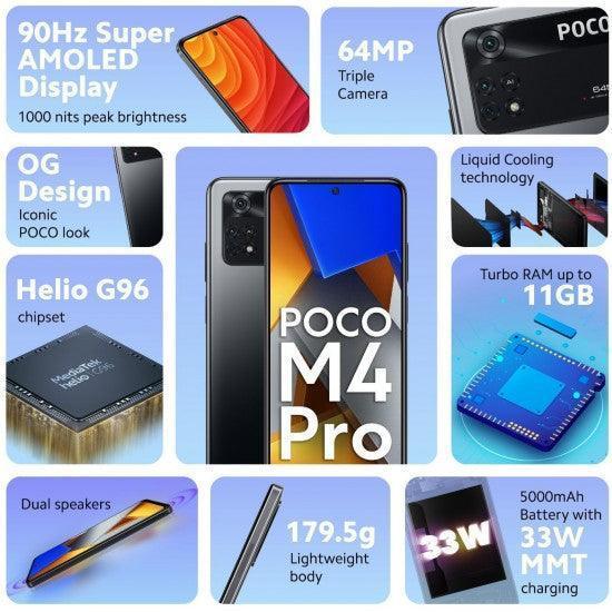 POCO M4 Pro (Power Black, 128 GB) (8 GB RAM) Used Online Hot Sale